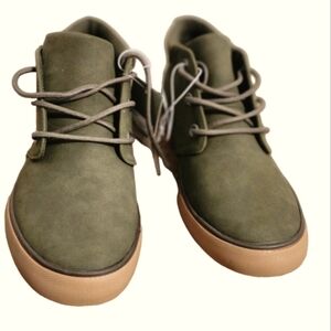 New Goodfellow & Co Men's SIZE 8 Green Dax Mid-Top Sneaker Shoes